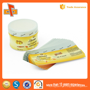 Private Custom Plastic Printed PVC PETShrink Sleeve Labels Stickers For Jam and bottle